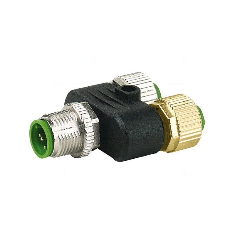 Adaptor T M12 DeviceNet/CANopen | Electronic-mag.ro | Componente Electronice