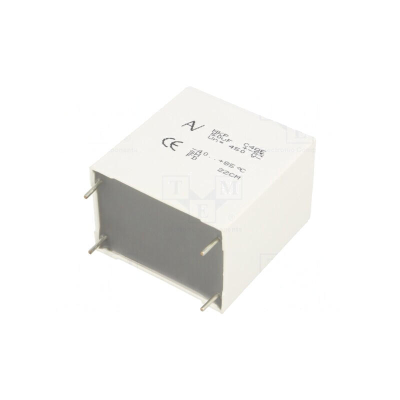 Condensator Polipropilenă DC-Link 50uF THT 2,5mΩ ±5% | Electronic-mag.ro | Componente Electronice