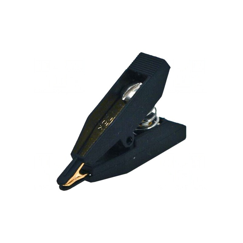 Bornă Crocodil Kelvin 10A Aurit 8mm BU-75K | Electronic-mag.ro | Componente Electronice