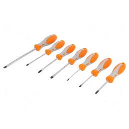Set Șurubelnițe Pozidriv și Plate, 7 Bucăți | Electronic-mag.ro | Componente Electronice