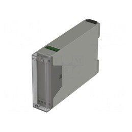 Carcasă pentru șină DIN ABS gri 109x22.5x75mm IP40 | Electronic-mag.ro | Componente Electronice