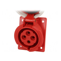 Conector alimentare AC trifazat 32A 400VAC IP67 | Electronic-mag.ro | Componente Electronice