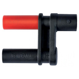 Adaptor BNC Negru 41mm Poliamidă 1kV | Electronic-mag.ro | Componente Electronice