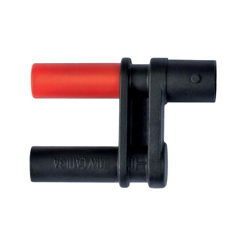 Adaptor BNC Negru 41mm Poliamidă 1kV | Electronic-mag.ro | Componente Electronice