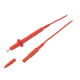 Cablu de măsurare 16A 1m negru | Electronic-mag.ro | Componente Electronice