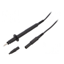 Cablu de măsurare 16A 1m roșu | Electronic-mag.ro | Componente Electronice