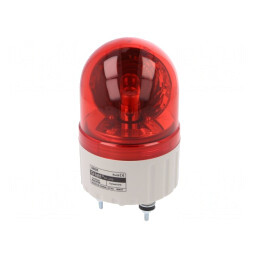 Semnalizator Rotativ Lumină Roșie 24VDC IP44 | Electronic-mag.ro | Componente Electronice