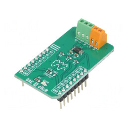 Placă Prototip DAC 4 Click MCP4728 GPIO I2C | Electronic-mag.ro | Componente Electronice