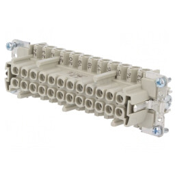 Conector HDC Mamă 24P 24 Inserturi | Electronic-mag.ro | Componente Electronice