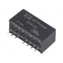 Convertor DC/DC 3W 4.5-9V la 12V/-12V SIP IZ0512S | Electronic-mag.ro | Componente Electronice
