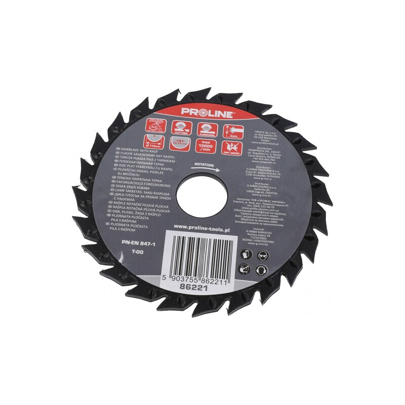 Cutting Wheel 115mm with Rasp 22.2mm Hole | Electronic-mag.ro | Componente Electronice Cutting Wheel 115mm with Rasp 22.2mm Hole | Electronic-mag.ro | Componente Electronice