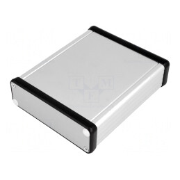 Carcasă aluminiu gri 103x120x30mm | Electronic-mag.ro | Componente Electronice