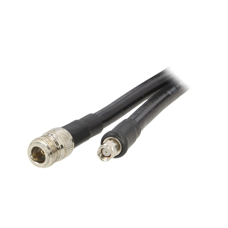 Cablu Coaxial 50Ω 5m N-Femelă la RP-SMA-Masculin Negru | Electronic-mag.ro | Componente Electronice Cablu Coaxial 50Ω 5m N-Femelă la RP-SMA-Masculin Negru | Electronic-mag.ro | Componente Electronice