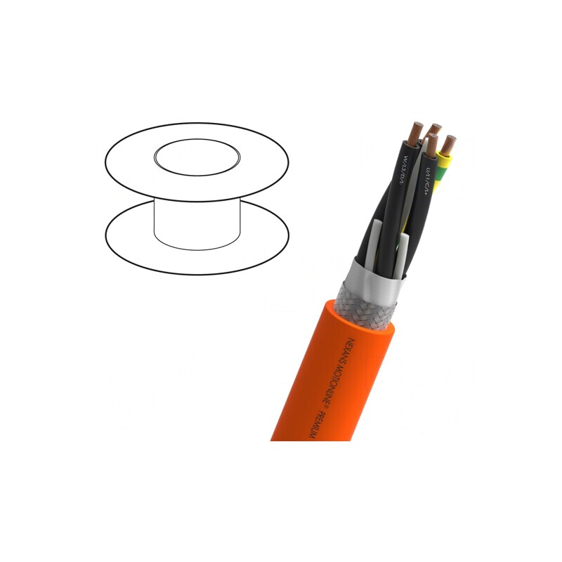 Cablu pentru Servomotoare MOTIONLINE® PREMIUM 4G6mm2