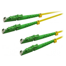 Patch Cord Fibra Optica OS2 E2000/APC 3m LSZH | Electronic-mag.ro | Componente Electronice