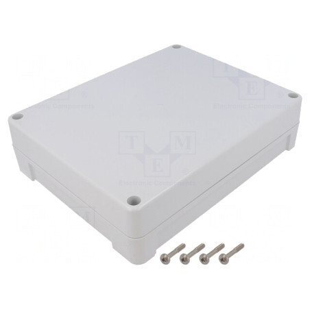 Carcasă Universală ABS cu Bucșă din Alamă 190x240x60mm | Electronic-mag.ro | Componente Electronice