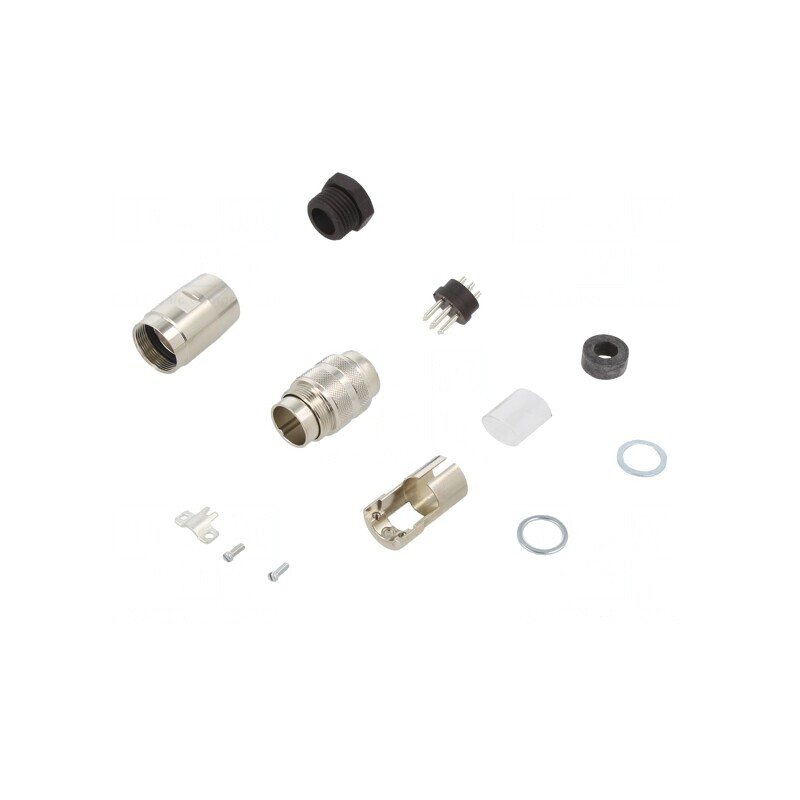 Conector M16 Mufă Tată Lipire pe Cablu 7 PIN 300V Drept | Electronic-mag.ro | Componente Electronice Conector M16 Mufă Tată Lipire pe Cablu 7 PIN 300V Drept | Electronic-mag.ro | Componente Electronice