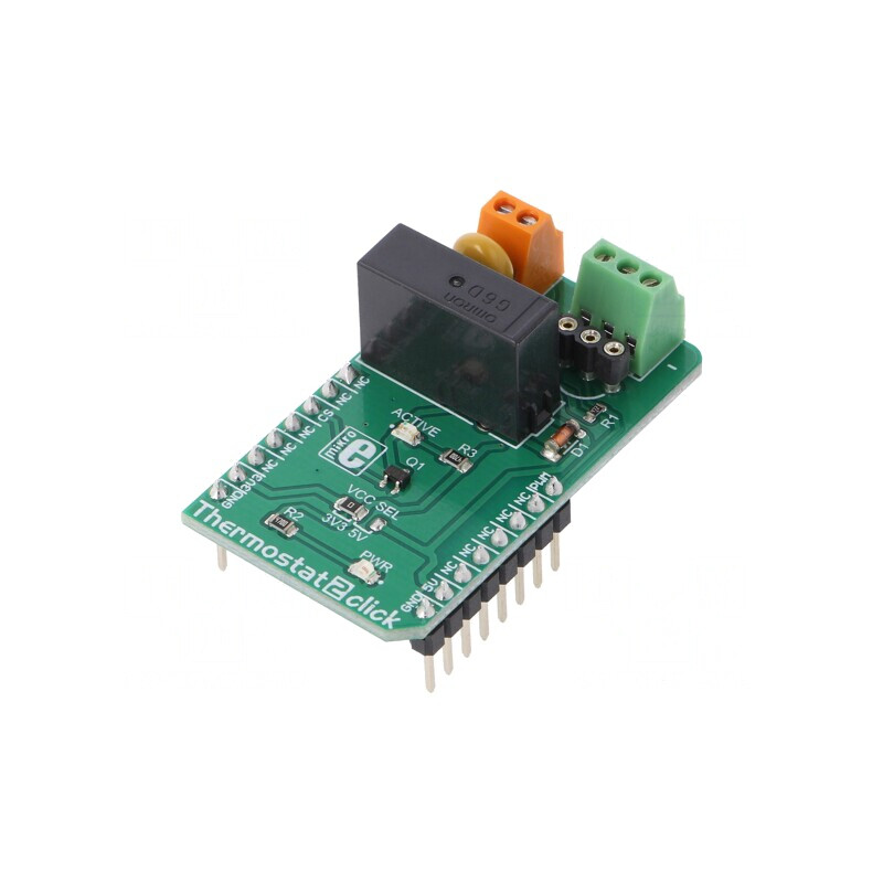 Thermostat 2 Click - 1-Wire GPIO Relay Board | Electronic-mag.ro | Componente Electronice Thermostat 2 Click - 1-Wire GPIO Relay Board | Electronic-mag.ro | Componente Electronice