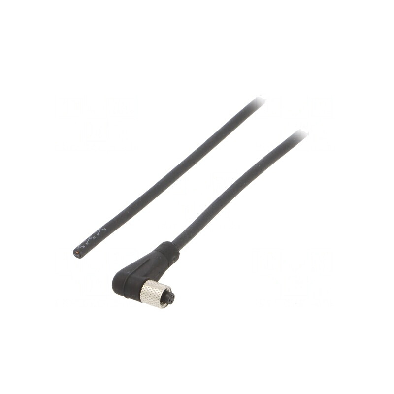 Mufă M5 Aurită 3 PIN IP67 60V | Electronic-mag.ro | Componente Electronice