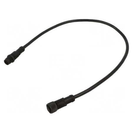 Cablu Senzori Automatizări M12-M12 0.5m | Electronic-mag.ro | Componente Electronice