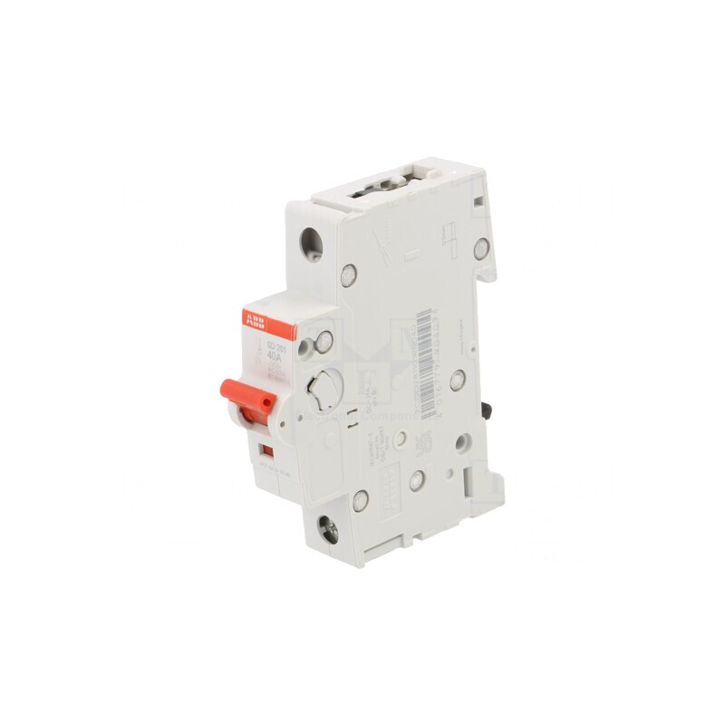 Separator-întrerupător Poli 1 DIN 40A 253VAC | Electronic-mag.ro | Componente Electronice