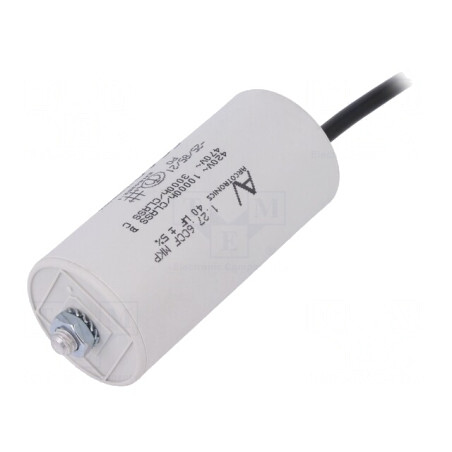 Condensator pentru Motoare 40uF 420VAC | Electronic-mag.ro | Componente Electronice