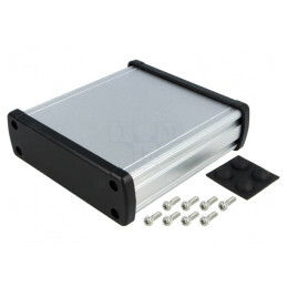 Carcasă Universală Aluminiu 113.7mm x 119mm x 35.2mm | Electronic-mag.ro | Componente Electronice