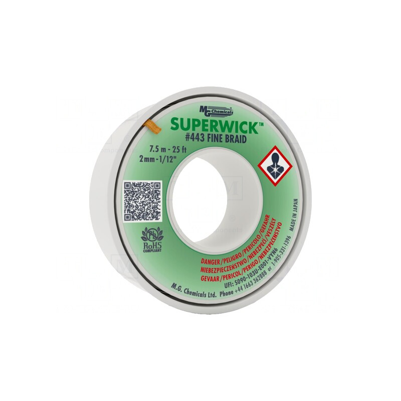 Bandă Dezlipire fără Halogenuri cu Colofoniu RMA ROL0 | Electronic-mag.ro | Componente Electronice Bandă Dezlipire fără Halogenuri cu Colofoniu RMA ROL0 | Electronic-mag.ro | Componente Electronice