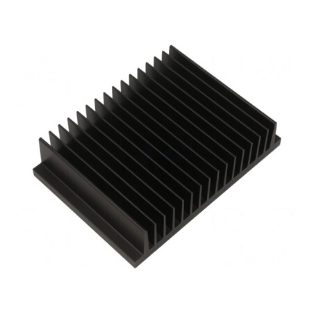 Radiator Extrudat Negru 100mm x 141,05mm x 33,3mm 1K/W | Electronic-mag.ro | Componente Electronice