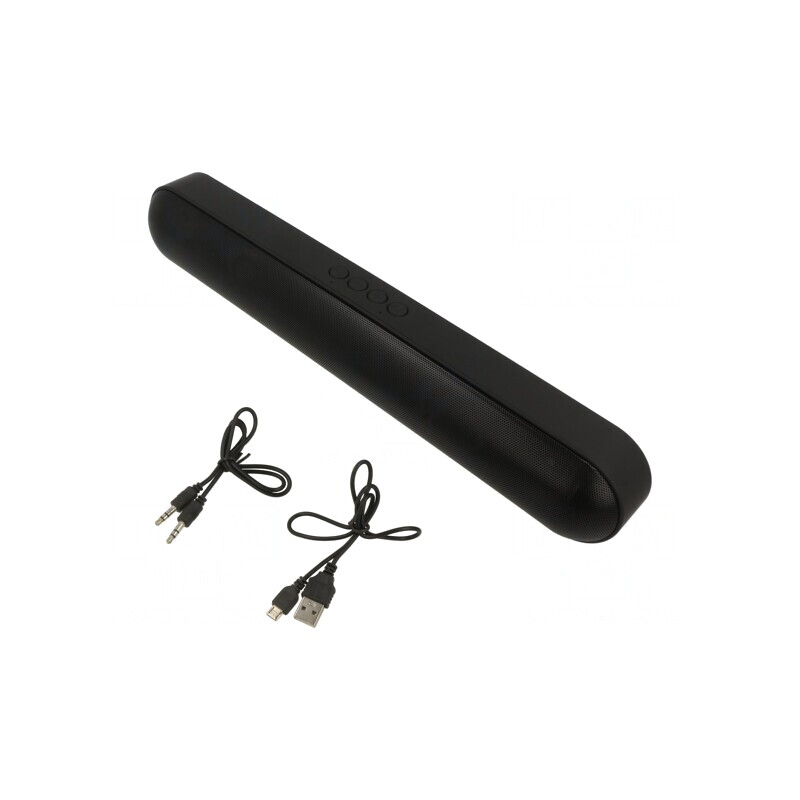 Difuzor Portabil Bluetooth Negru cu MicroSD și USB | Electronic-mag.ro | Componente Electronice Difuzor Portabil Bluetooth Negru cu MicroSD și USB | Electronic-mag.ro | Componente Electronice