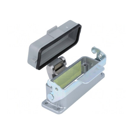 Carcasă pentru conectori HDC C146 dim. A16 cu clichet | Electronic-mag.ro | Componente Electronice