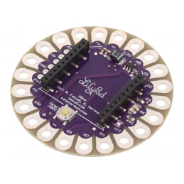 Modul: adaptor | XBee | LilyPad | goldpin,orificii metalizate | 50mm | DEV-12921