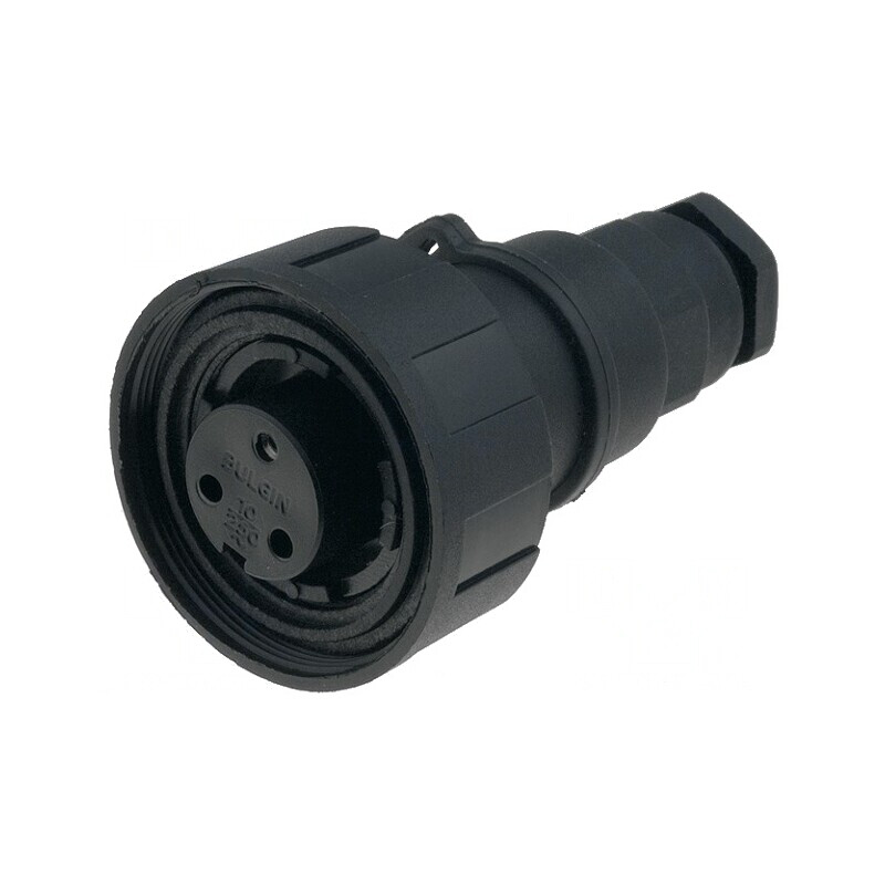 Mufă Mamă Circulară 3 PIN Filet Interior PX0731/S | Electronic-mag.ro | Componente Electronice