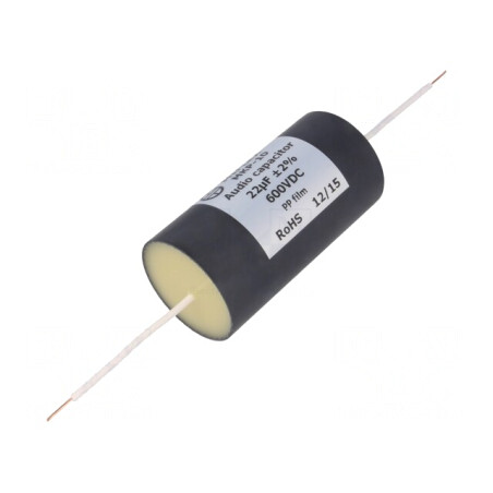 Condensator Polipropilenă 22uF 600VDC THT  | Electronic-mag.ro | Componente Electronice