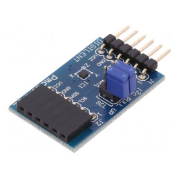 Modul Pmod | compas cu 3 axe | I2C | MMC34160PJ | placă prototip | PMOD CMPS2