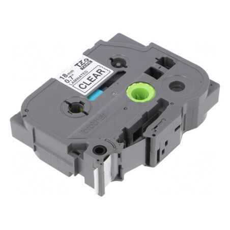 Bandă Transparentă 18mm x 8m Neagră TZE-141 | Electronic-mag.ro | Componente Electronice