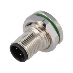 Soclu M12 3 PIN tată IP67 250V | Electronic-mag.ro | Componente Electronice