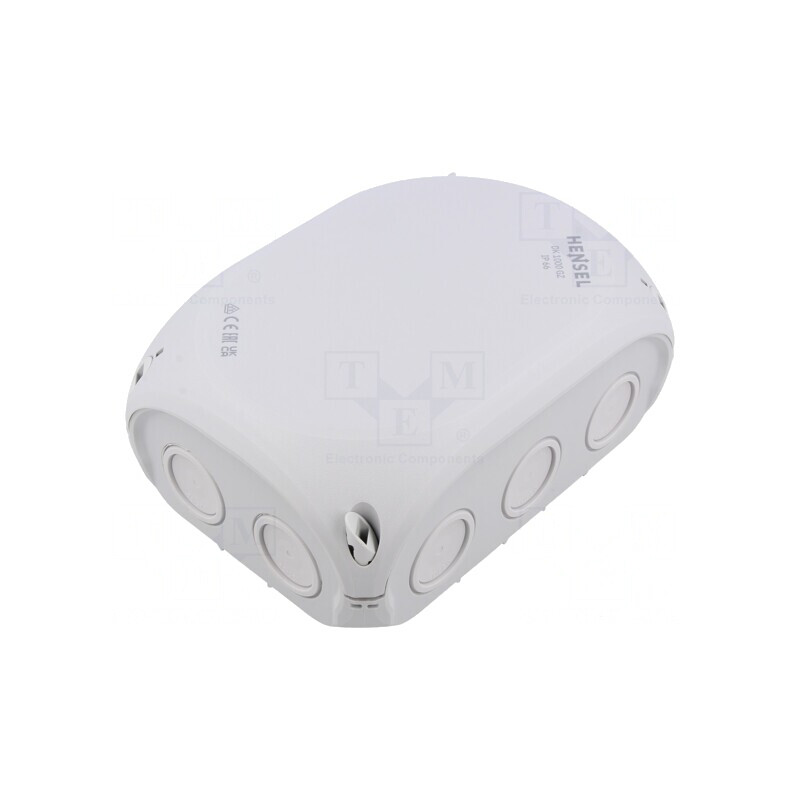 Cutie de conexiuni IP66 gri 130x180x77mm | Electronic-mag.ro | Componente Electronice