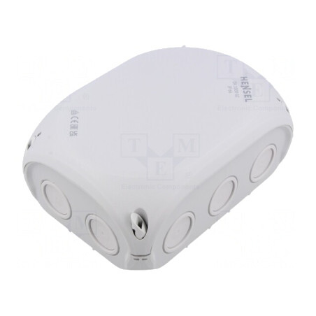 Cutie de conexiuni IP66 gri 130x180x77mm | Electronic-mag.ro | Componente Electronice