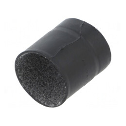 Fiting termocontractibil cu adeziv 17mm negru | Electronic-mag.ro | Componente Electronice