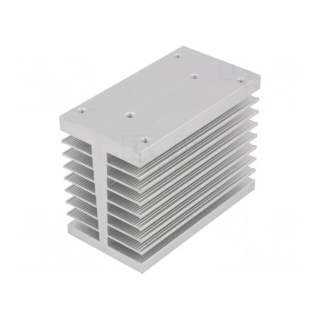 Radiator Aluminiu Gri 90x50x69mm | Electronic-mag.ro | Componente Electronice