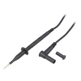 Cablu de măsurare 1kV negru CA-742 | Electronic-mag.ro | Componente Electronice