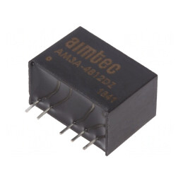 Convertor DC/DC 3W 18-75V la 12V/-12V SIP6 | Electronic-mag.ro | Componente Electronice