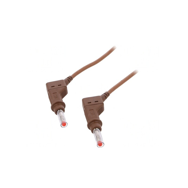 Cablu de măsurare 32A mufă banană 4 mm maro | Electronic-mag.ro | Componente Electronice Cablu de măsurare 32A mufă banană 4 mm maro | Electronic-mag.ro | Componente Electronice