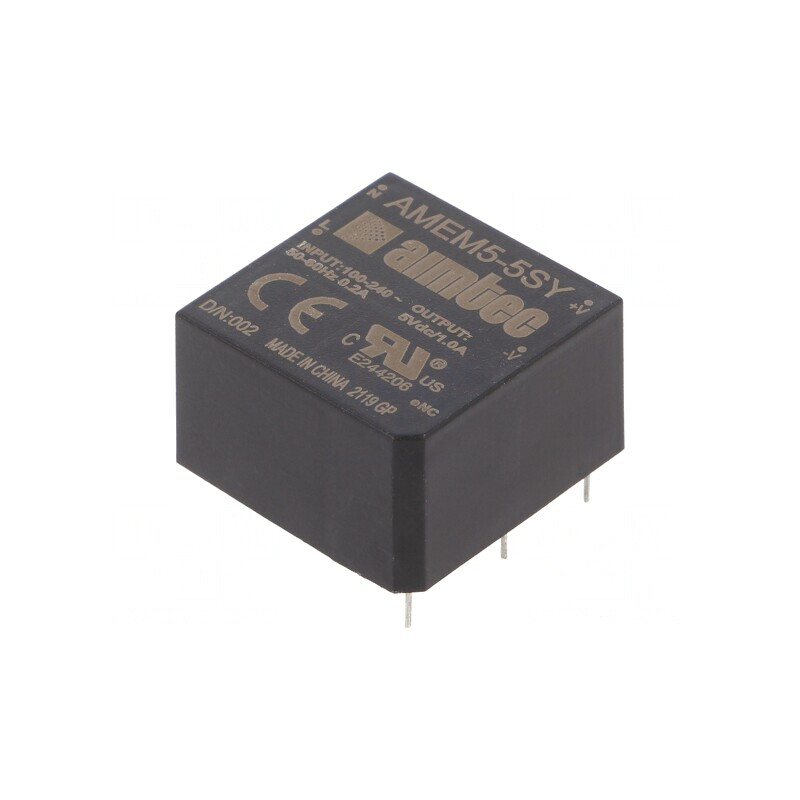 Convertor AC/DC 5W 85-264VAC la 5VDC | Electronic-mag.ro | Componente Electronice