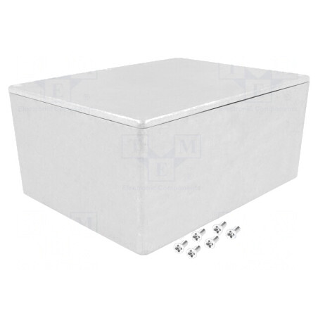 Carcasă universală aluminiu IP54 127x165x77mm | Electronic-mag.ro | Componente Electronice
