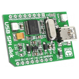 Placă Prototip USB SPI Click MCP2210