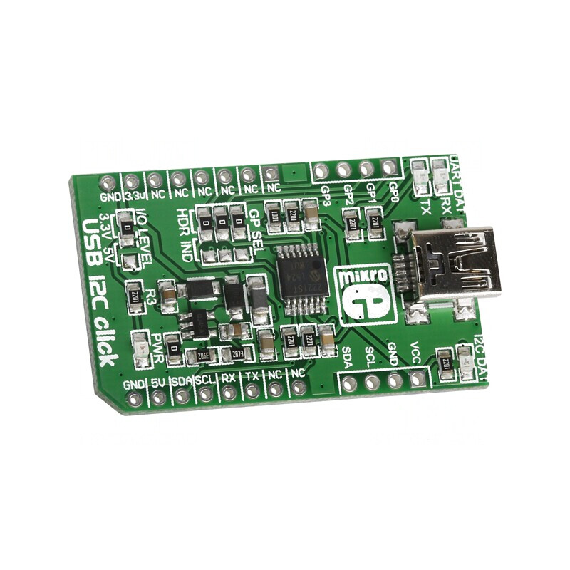 USB I2C GPIO Click Board MCP2221 | Electronic-mag.ro | Componente Electronice