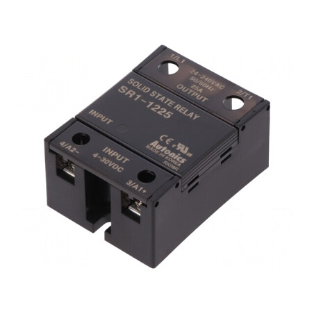Releu Semiconductor 1-Fazat 25A 24-240VAC | Electronic-mag.ro | Componente Electronice