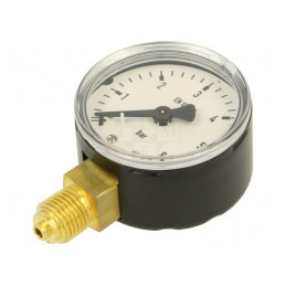 Manometru 0-6 bar 50mm Lichide și Gaze | Electronic-mag.ro | Componente Electronice